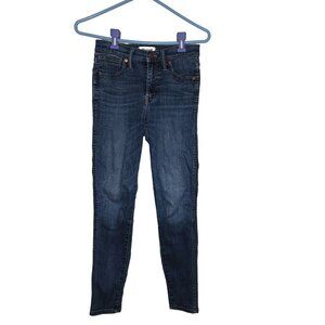 Madewell 10" High-Rise Skinny Jeans Size 26